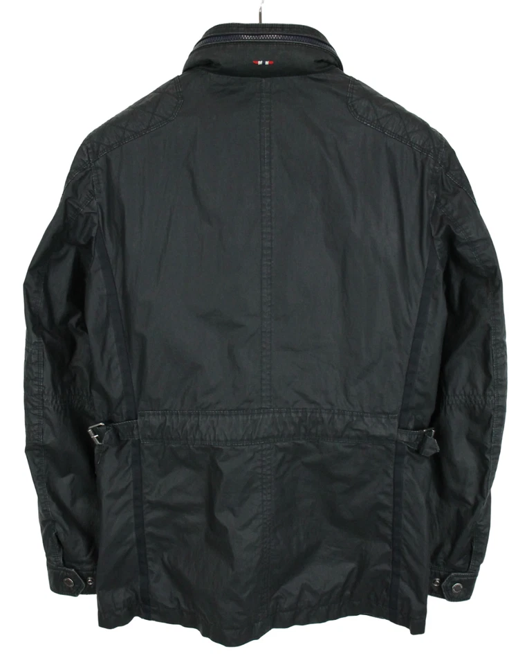 Napapijri N0Y8LV Jacke Herren M Reißverschluss Versteckte Kapuze Leicht - Bild 4 von 4