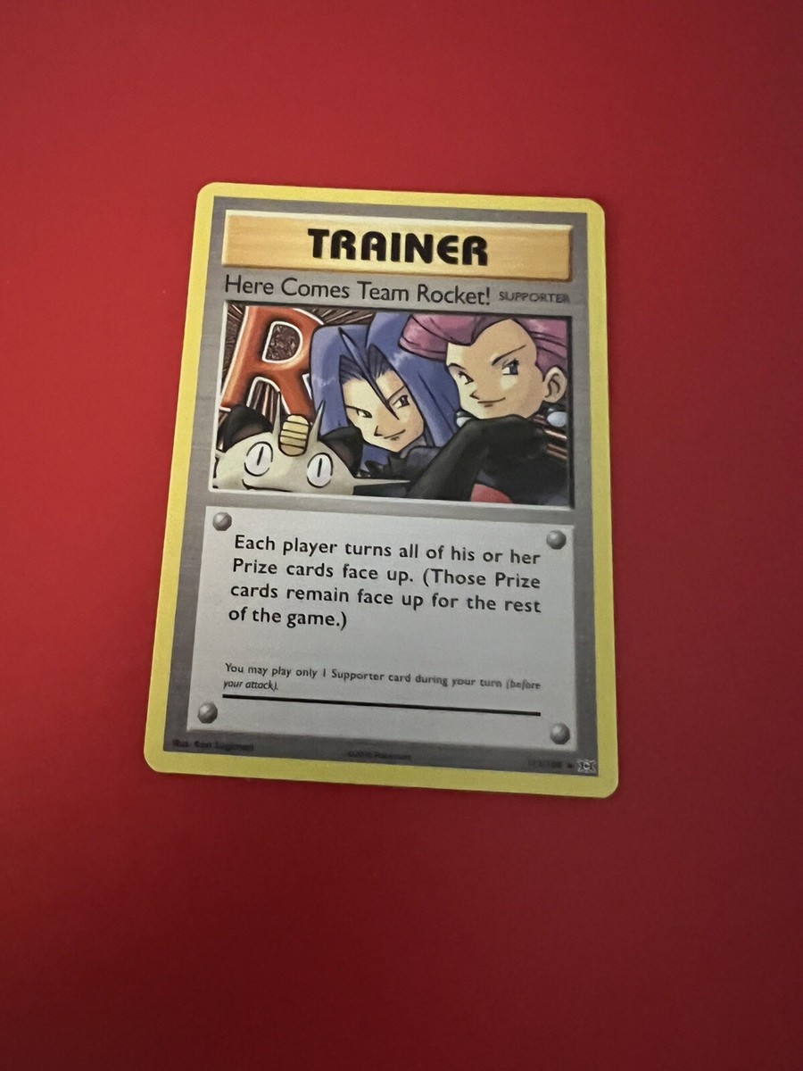 Here Comes Team Rocket - 113/108 - Pokemon Evolutions XY Secret Rare Card  NM | eBay