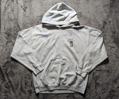 Obey Long Sleeve Hoodie Women's Size Medium Tie Dye