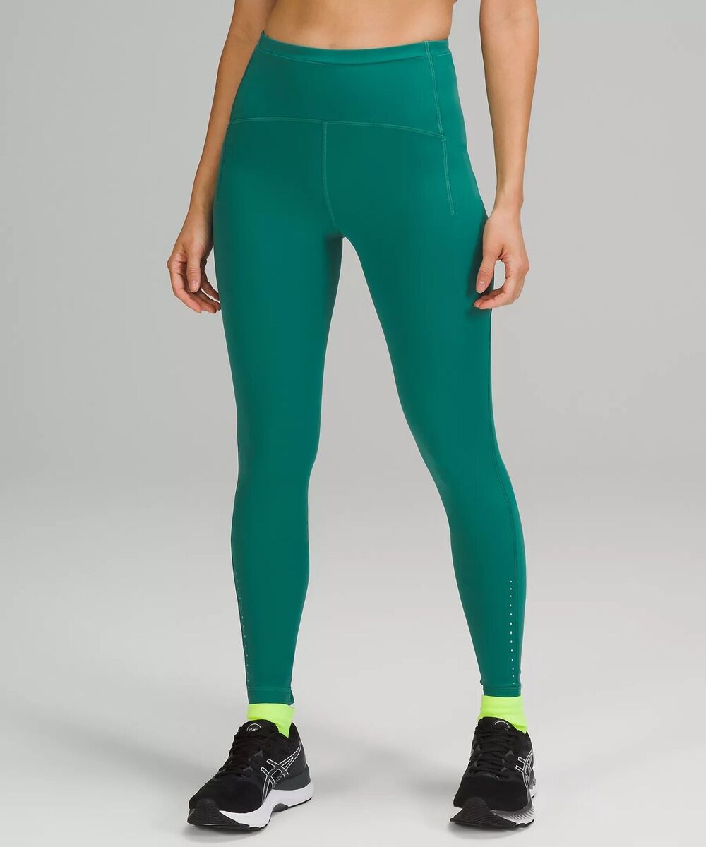 Lululemon Women's Swift Speed High Rise Tight 28” Size 0 TLLG teal lagoon