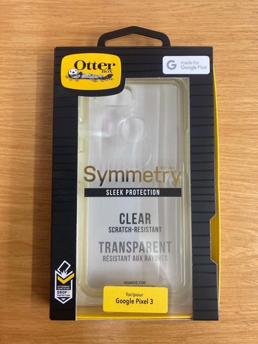 OtterBox Symmetry Series Google Pixel 3 / 3 XL Tough ShockProof Case Cover Clear - Picture 5 of 8