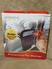 Car Pet & Dog Safety Protection Barrier Net Guard Front Back Seat Barrier Innova