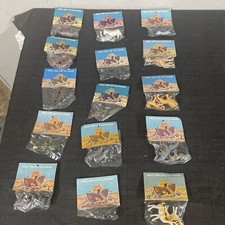 Lot Of 15 Vintage 1970's Arco Ark Toy Animals SEALED New Noah's Ark Lot A