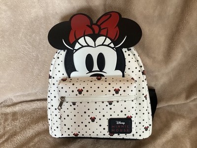 Minnie Mouse backpack by Bioworld small size. Vinyl. New with tags