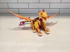Retired LEGO Elves: Fire Dragon's Lava Cave (41175) - Complete  without box.