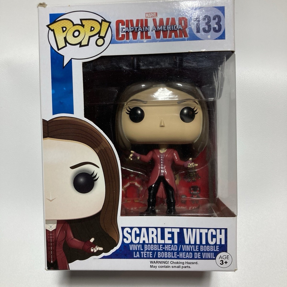 Funko Pop スカーレットウィッチ 【シビルウォー】 Amazon.com: Civil War Captain America Scarlet Witch Pop