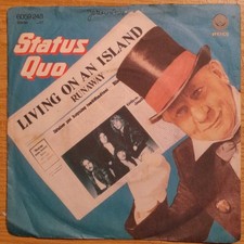 Single Vinyl Status Quo - Living On An Island...