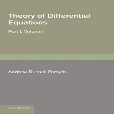 Theory of Differential Equations Exact Equations and Pfaff's Prob