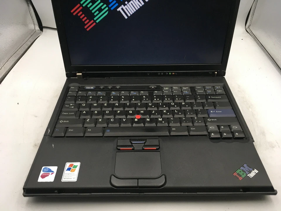 IBM THINKPAD TYPE T41 - BOOTS TO BIOS- INTEL PENTIUM M  - 1.5GB RAM - READ -- BB - Image 3 of 4