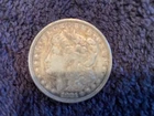 SILVER   MORGAN  DOLLAR   1921