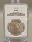 1923 Peace Silver Dollar $1 - NGC MS64