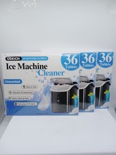 3-Pk All-in-One Ice Maker Cleaning Tablets 36 Pack - Easy, Effective Maintenance