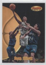1997-98 Bowman's Best Refractor Sean Elliott #75 0m0