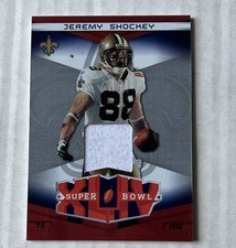 2010 Donruss Elite - Super Bowl Xliv Jeremy Shockey #9 Materials /264 (MEM)