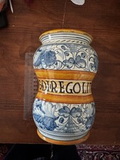 Albarello in Ceramica – Riproduzione Moderna Artigianale – Decorazione Vintage