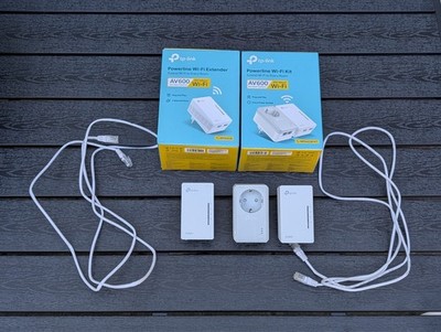 TP-LINK WPA4221KIT AV600 Powerline Extender - 2+1 Set Wlan-Verstärker