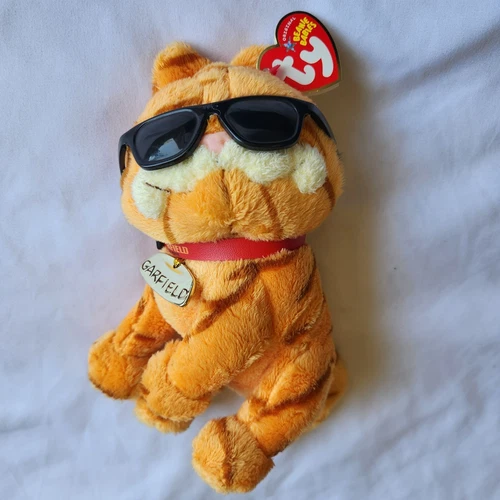 Ty Beanie Babies Garfield The Movie Cool Cat Vintage 2004 Stuffed Animal Plush