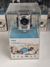 Vivitar LifeCam DVR936 Wearable Camcorder Silver Go Camera New
