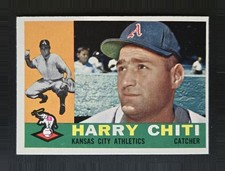 1960 Topps #339 Harry Chiti - Kansas City Athletics  EX-NM