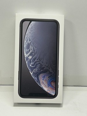 Empty BOX ONLY Apple iPhone XR 64GB Black A1984 MT2E2LL/A Original Apple Sticker
