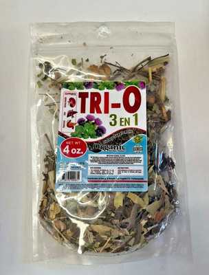 TriO 3 en 1 Herbal Blend 4oz -Organic Mexican Herbal Tea / Té Natural de Hierbas