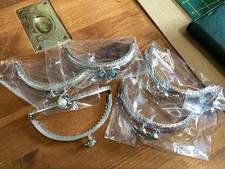 5 X Kiss Clasps For Purse Making, Assorted Colours