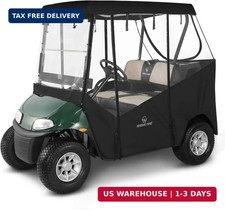 Golf Cart Enclosure 2 Passenger for Ezgo TXT RXV, Golf Cart Rain Cover 4 Sided R