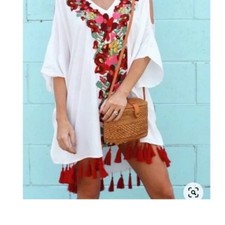 SHOW ME YOUR MUMU Jade  size XS Embroidery tunic