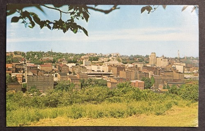 #ad Lynchburg Virginia VA Madison Heights Aerial View James River Vintage Postcard $3.99
