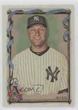 2023 Topps Allen & Ginter Hot Box Silver Portrait Derek Jeter #104 HOF 0s1o