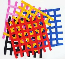 Safety Ribbon Car Racing Window Net Protect Safety Nylon Webbing Cage Net Mesh