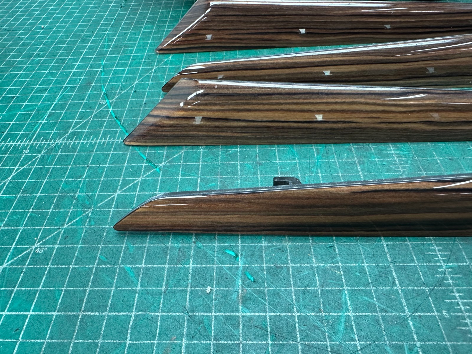 14-18 MASERATI GHIBLI - WOOD TRIMS COVER MOLDINGS PANELS SET OEM