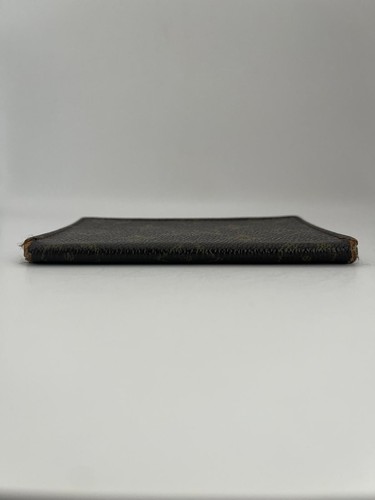Louis Vuitton Monogram Card Wallet Card Case Leather Brown USED E1213-5 - Picture 8 of 24