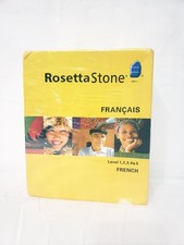 Rosetta Stone French Francais Level 1-5 WIN/MAC CD Rom Version 3 NEW SEALED