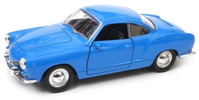 Voiture Welly Volkswagen Karmann Ghia Coupe Blue 1:34 1:39 Scales 4,5... - Photo 1/4