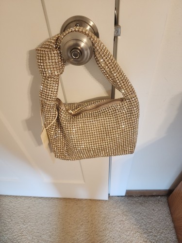 Neu mit Etikett Madison West Abend-Cocktailtasche Strass - Bild 1 von 4