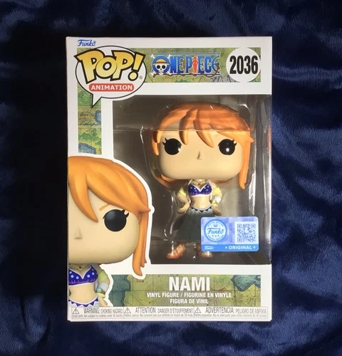 Funko Pop! One Piece 2036 Nami Funko Exclusive + Protector