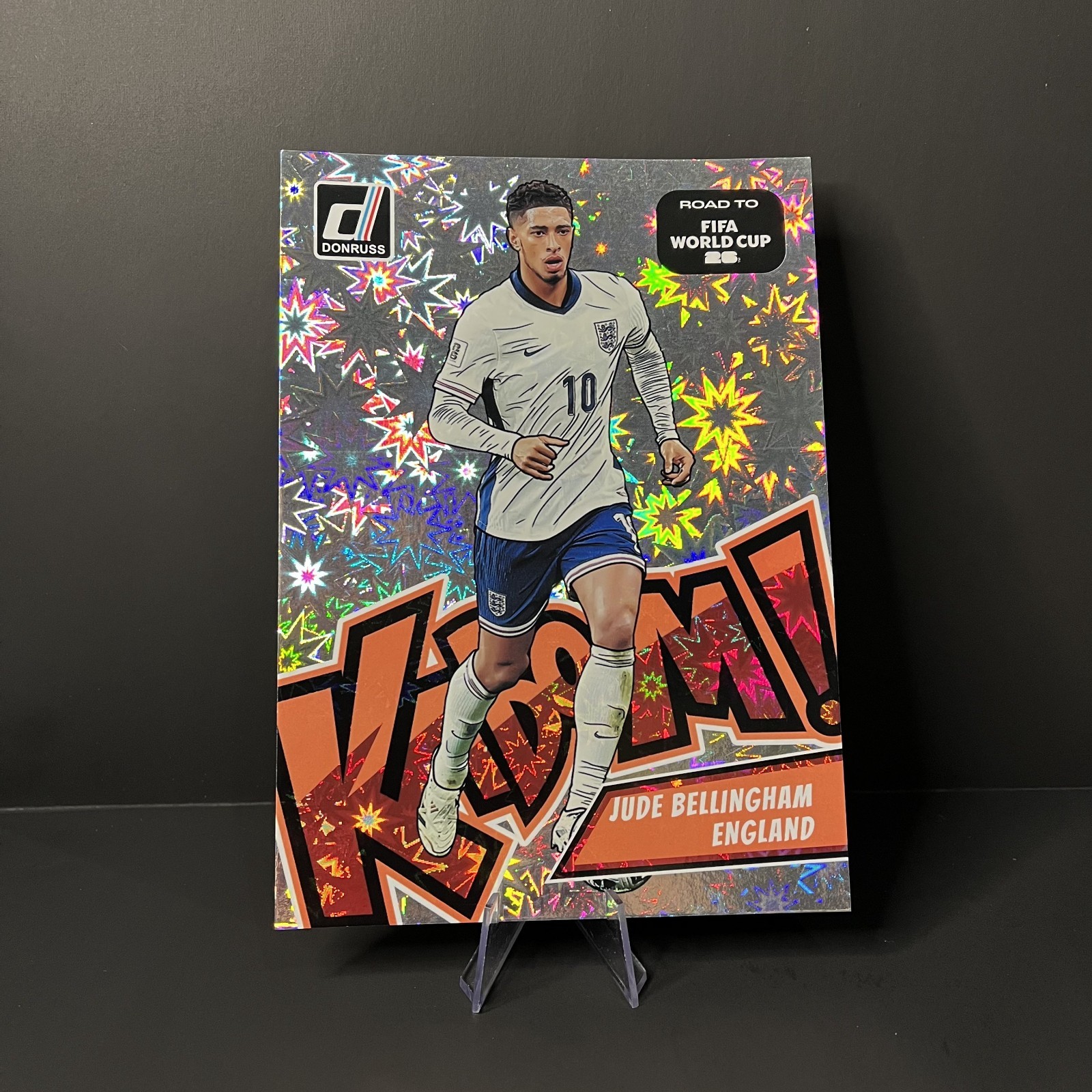 2025-26 Donruss Road to FIFA World Cup Jude Bellingham Jumbo Kaboom