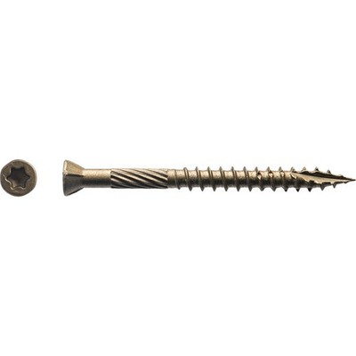Big Timber #9 x 2-1/2 In. Bronze Trim Screw (1 Lb.) 1THB9212 Big Timber 1THB9212