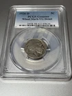 1926-D United States Buffalo Nickel 5c PCGS Graded Genuine VG Detail Wheel Mark