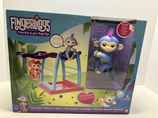 New Wowwee Fingerlings PlaySet Monkey Bar Playground  Liv the Baby Monkey