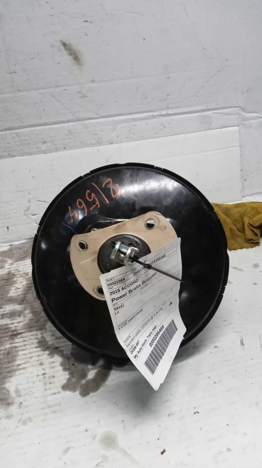 2015 Honda Accord Power Brake Booster OEM Grey 129K Miles NJ25-21564-535128 - Image 2 of 4