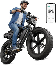 Electric Bike for Adults,1500W Peak Motor E Bike,Removable 48V 15Ah Battery,20"