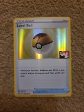 Pokémon TCG Level Ball 129/163 Play Prize Stamped Holo