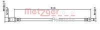 Metzger Bremsschlauch 4111494 Passend FüR Iveco