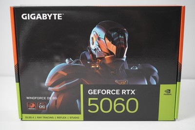 GIGABYTE GeForce RTX 5060 WINDFORCE OC 8G GPU GV-N5060WF2OC-8GD-Open Box