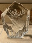 Mats Jonasson Sweden Elk Crystal 6.5 inches — photo 1