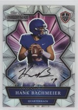 2021 Wild Card Alumination NIL Collegiate Edition Silver Hank Bachmeier Auto lz7