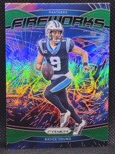 2024 Prizm Bryce Young Green Fireworks #14