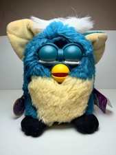 1998 Dragon Furby 70-800 Model Tiger Electronic Plush Toy Brown Eyes